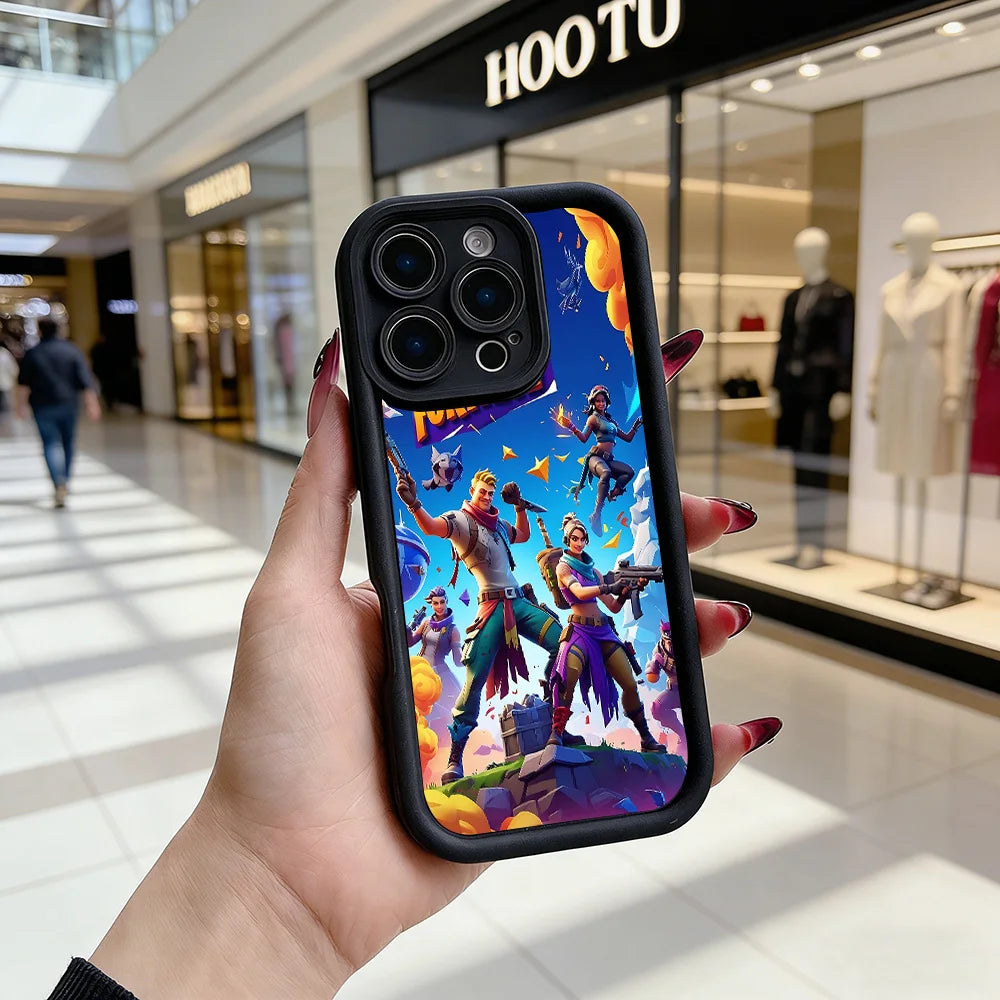 Game Fortnite Phone Case For Samsung Galaxy A17 A07 A06 A26 A16 A06 A35 A55 A25 A05s A15 A54 A34 A36 A24 4G 5G Soft Back Cover