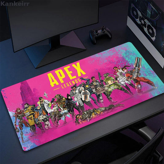 800x300 Apex Legends Mousepad Xxl Funny Unique Desktop Pad Game Mousepad PC Size for large Edge Locking Game Keyboard Pad XL