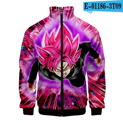 Dragon Ball Goku Hoodies Kids Boys Sweatshirts Anime Clothes Costume Hoody Gohan Beerus Pullovers Men Women Tracksuits Tops
