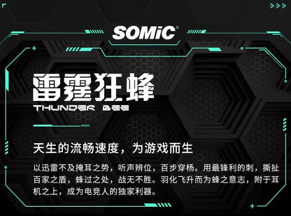 Somic G941 Wired Headphones Gamer Headphone Denoise Gaming Headphone Custom With Microphone Headsets 7.1 Stereo Sound Headset
