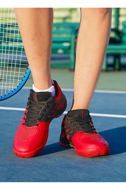 New Professional Badminton Shoes Sneakers Men's Breathable Anti-slip Tennis Sport Shoes for Men Women Training Sneakers