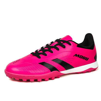 Novas Chuteiras de Futebol para Homem e Mulher, Sapatilhas Desportivas de Interior e Exterior com Pitons Longos e Pitons Partidos para Tapete de Treino de Futebol