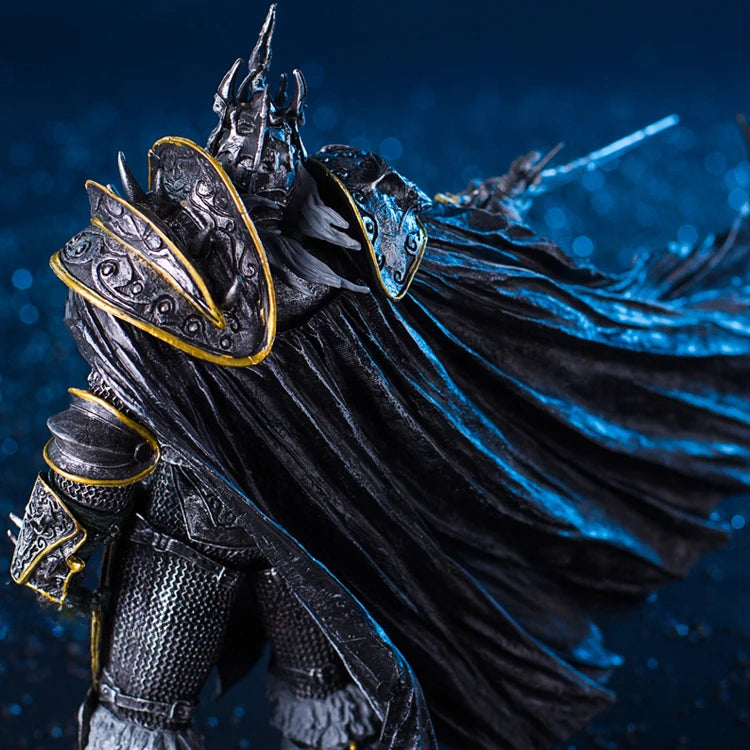 36cm herní periferie World of Warcraft, 7. král lichů Illidan Stormrage, anime figurka, model, dekorace na stůl, dárky, hračky pro děti