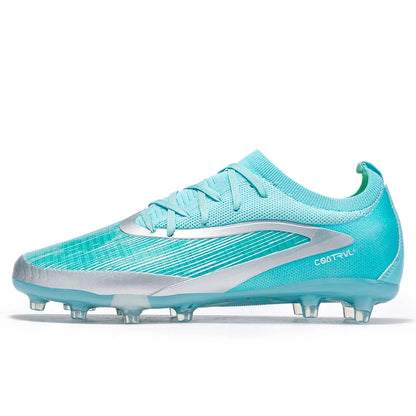 Bottes de Football professionnelles antidérapantes, baskets de sport sur le terrain, TF/FG, chaussures d'entraînement ultralégères, crampons de Football