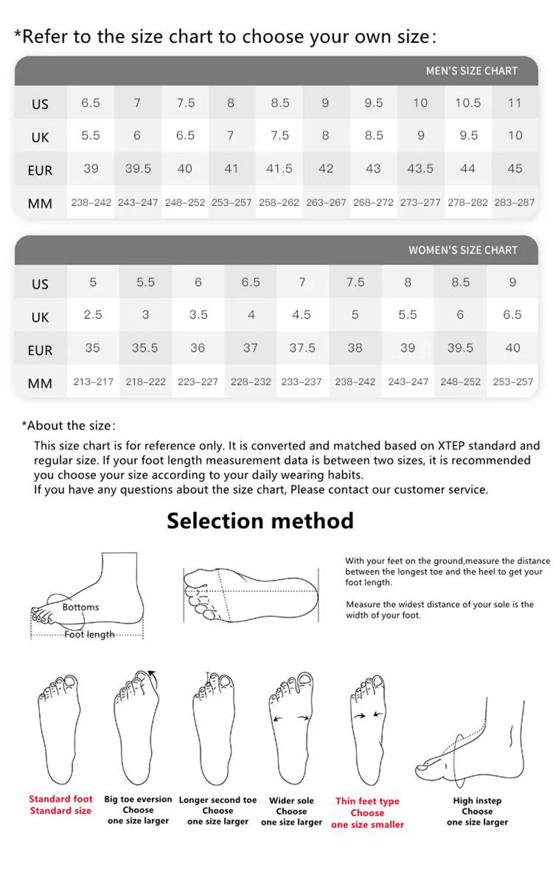Xtep Skateboarding Shoes Men Wear-Resistant Comfortable Fashion Sport Shoes Shock Absorption High Top Sneakers 877419310024