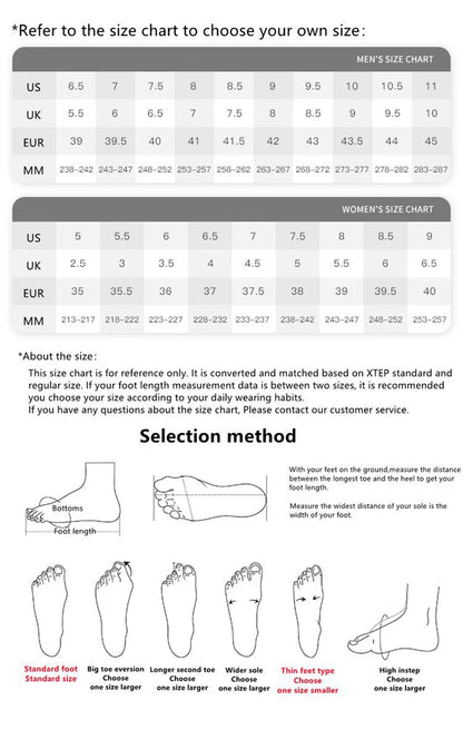 Xtep Skateboarding Shoes Men Wear-Resistant Comfortable Fashion Sport Shoes Shock Absorption High Top Sneakers 877419310024