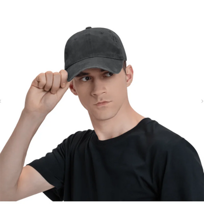 Gamer Level Up fødselsdags-baseballkasket i vasket bomuld, justerbar, udendørs trucker-kasket