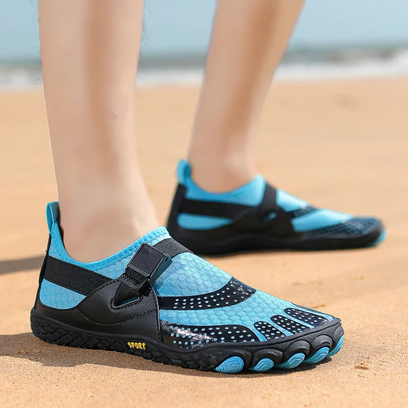 Barefoot Beach Aqua Shoes for Men Women Quick Dry Summer Water Shoes Outdoor Wading Sneakers Light Water Sports Shoes