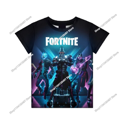 Fortnite Couple Wear Men's and Women's Sweater Children's Printed Casual Hoodie Student Outdoor Sports Simple Long-Sleeved