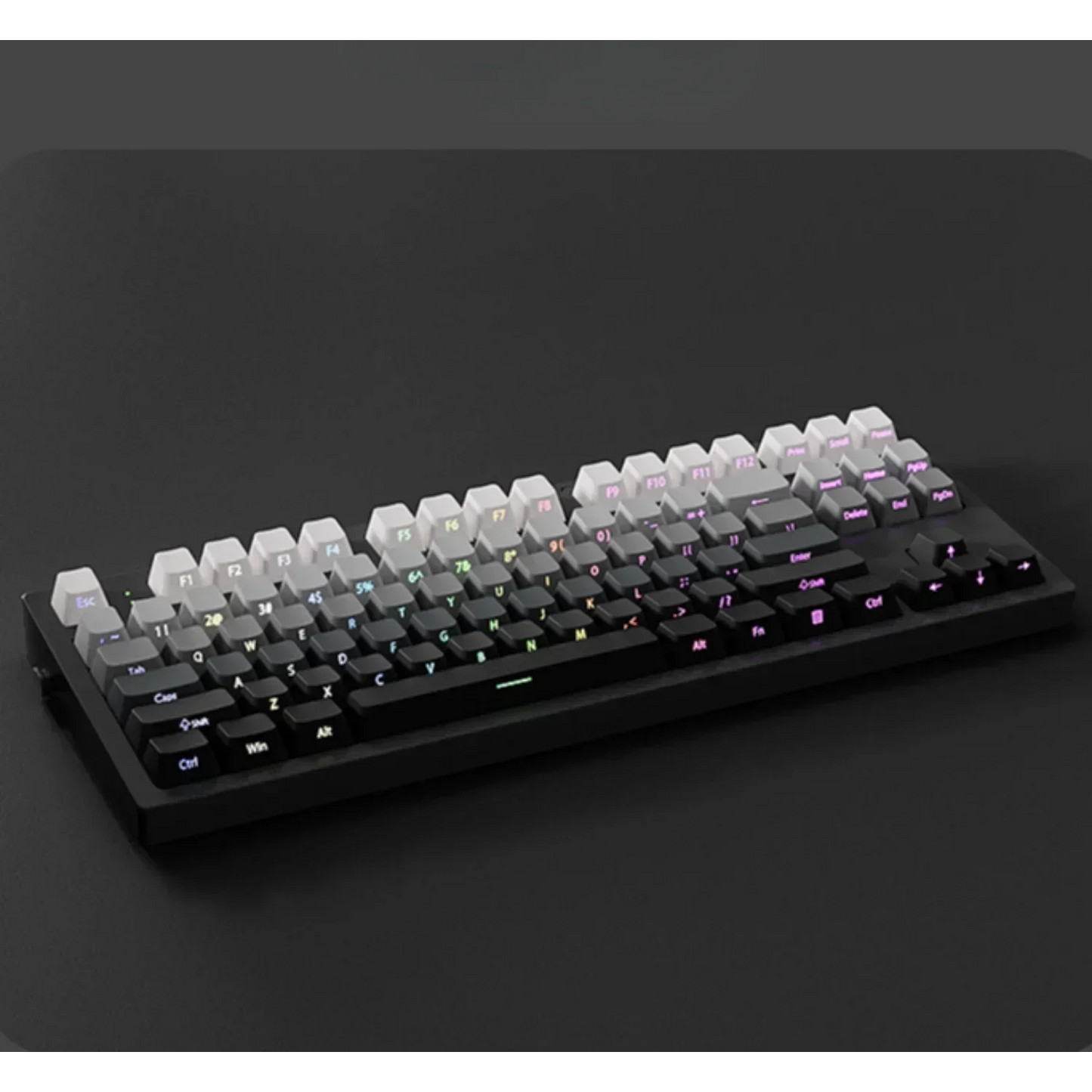 2025 Original Daylight Keycaps PBT Translucent, Side-engraved OEM 136 Keys, Customized To Fit 60/84/98/108 Mechanical Keyboards.