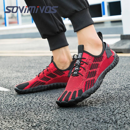 Water Shoes for Men Barefoot Beach Shoes Breathable Sport Shoes Quick Dry River White Sea Aqua Sneakers Soft Beach Sneakers