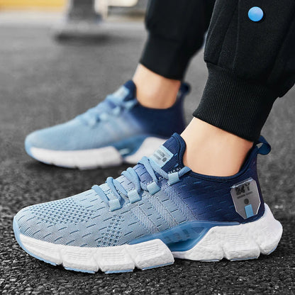 New Fashion Running Sport Shoes Men Sneakers Lightweight Breathable Mesh Comfortable Men's Casual Shoes Outdoor Jogging Zapatos