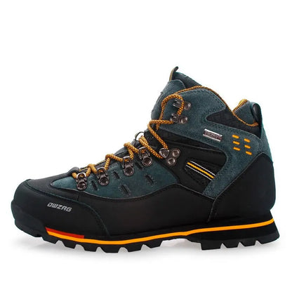 Sapatos de caminhada para homem, ténis outdoor de escalada em montanha, botas de neve casuais de alta qualidade para homem