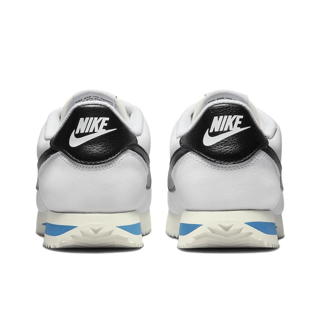 POIZON Nike Cortez White Black Light Photo Blue Women's