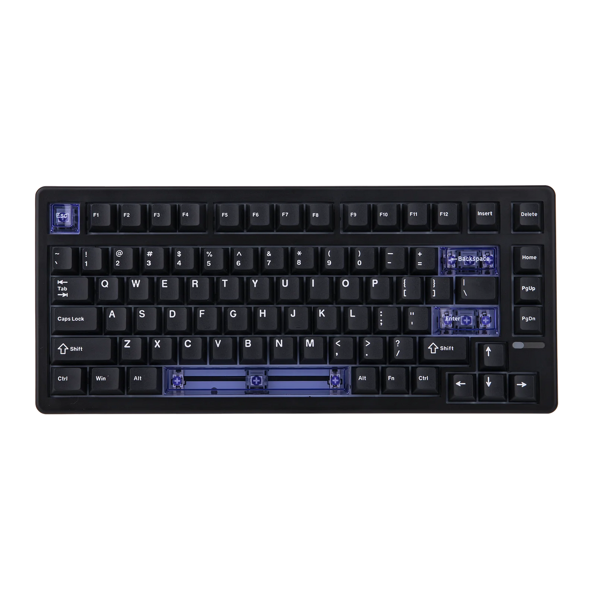 EPOMAKER HE80 75% dispunere QWERTY SUA, tastatură mecanică magnetică cu efect Hall, cu cablu, garnitură cremoasă, cu schimbare la cald, DKS SOCD pentru PC/Mac