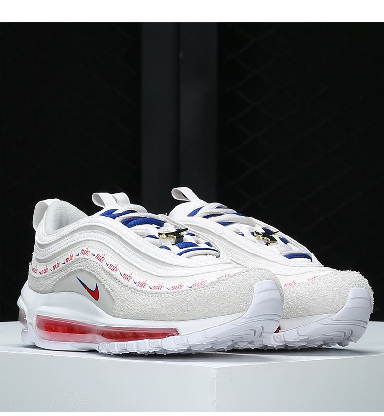 Sapatilhas desportivas Nike AIR MAX 97 genuínas para mulher, de cano baixo, com amortecimento Air, DC4013-001