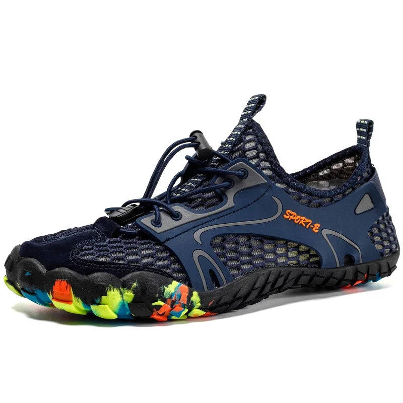 MAIJION Professional Aqua Shoes for Men Non-Slip Water Shoes Trekking Upstream Quick-Dry Beach Lightweight Water Sports Sneakers