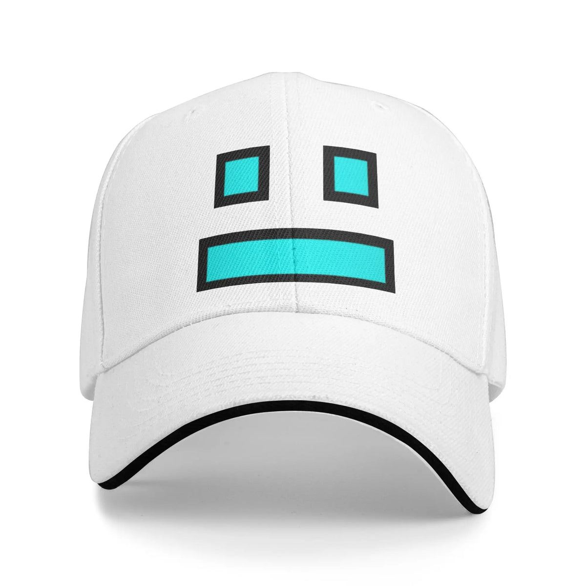 Geometry Gaming Cube Dash Baseballové čepice Hip Hop Extreme Demon Sandwich Cap Unisexový styl Nastavitelná čepice typu „dad hat“ Běh Golf