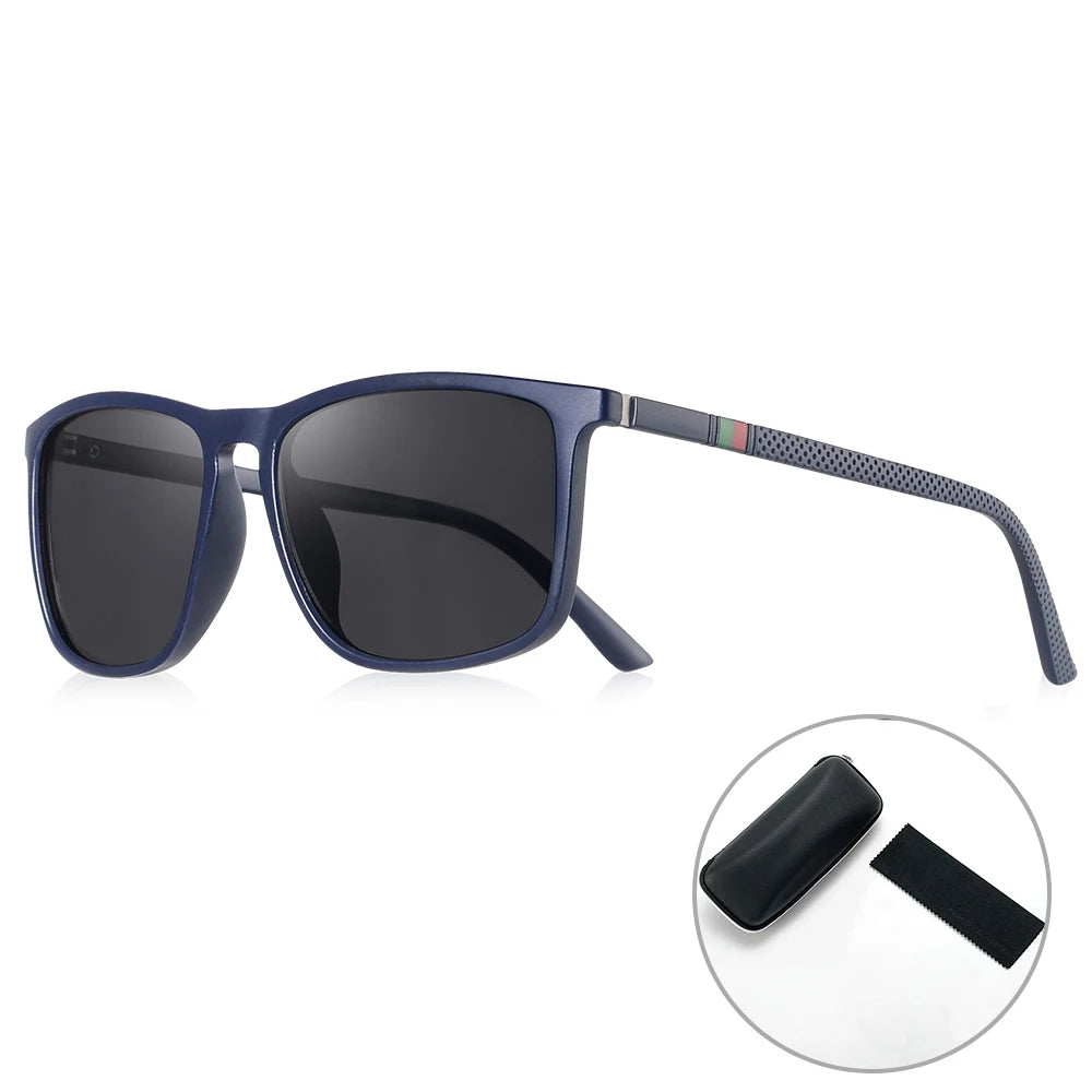AOFLY Sports Sunglasses for Men Fashion Comfortable Wear Square Mirror Sun Glasses Male Lightweight Eyewear Women UV400
