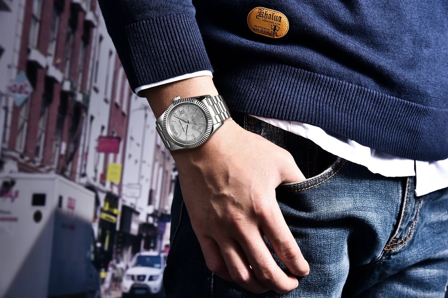 PAGANI DESIGN 2024 New DD40 NH36A Men's Watches Luxury Automatic Mechanical Watch For Men AR Sapphire Glass Date Wrist watch Men