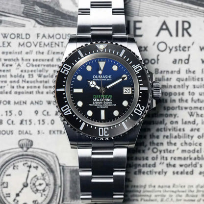 44mm High-end Men's Watch NH35 Mechanical Watch Automatic Movement Watch Sapphire Glass Stainless Steel Waterproof Watch