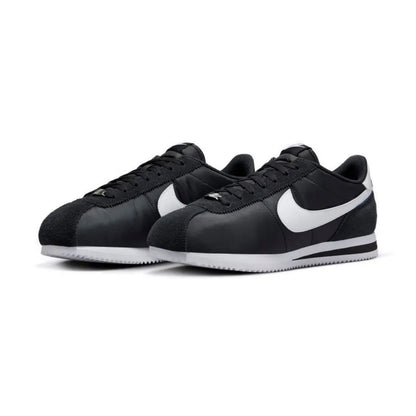 Nike Cortez Comfortable,Sporty, Soft,Snug-Fitting, Cushioned, Non-Slip Low-Top Casual Shoes for Men – Black and White HF0263-001