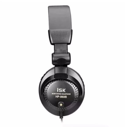 New ISK HP-960B Headband Headphone Studio Monitor Dynamic Stereo DJ Headphones HD Headset Noise Isolating Earphone