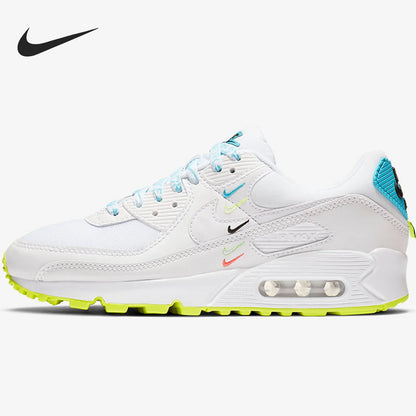 Nike original para homem e mulher AIR MAX 90 QS sapatilhas desportivas casuais de corrida de cano baixo CK7069-100