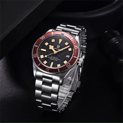 2026 New PAGANI DESIGN BB58 Luxury Automatic Mechanical Men Watch Sapphire Japan Movt Watch 316L All Steel Waterproof Man Watch