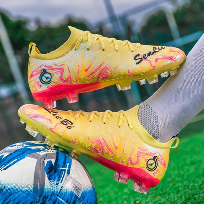 Zapatillas de fútbol profesionales para hombre y mujer de alta calidad, botas de fútbol de moda para hombre, talla grande 46, zapatillas de fútbol sala, deportivas para hombre