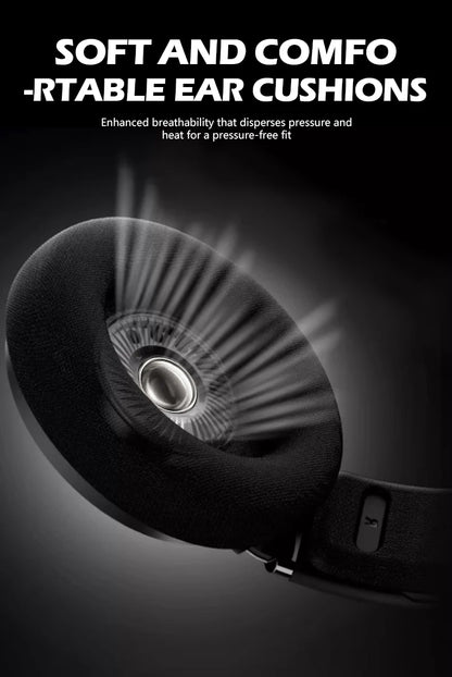 Auriculares de estudio TALOMEN W550x – Auriculares profesionales de monitorización para DJ, circumaurales y con cable, con transductores de 50mm y cable desmontable
