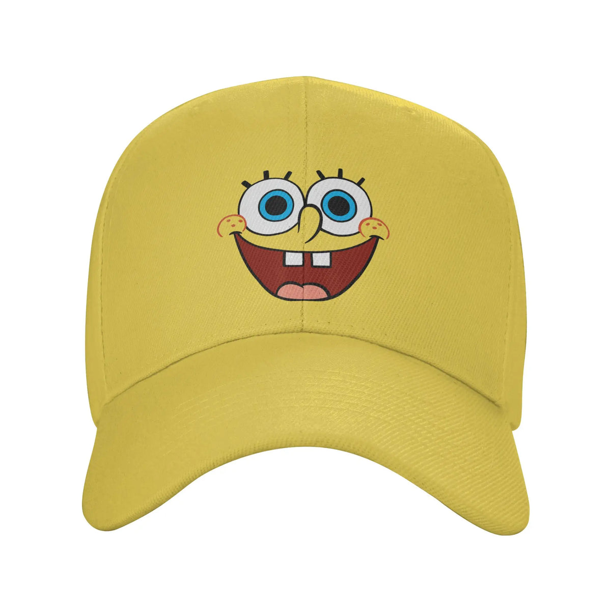 Καπέλο μπέιζμπολ Spongebobs με μεγάλο χαμογελαστό πρόσωπο, ανοιξιάτικο, στυλ y2k, ρετρό καπέλο τύπου «trucker» για ζευγάρια, γυναίκες, τένις, σκέιτ, καπέλα μπέιζμπολ