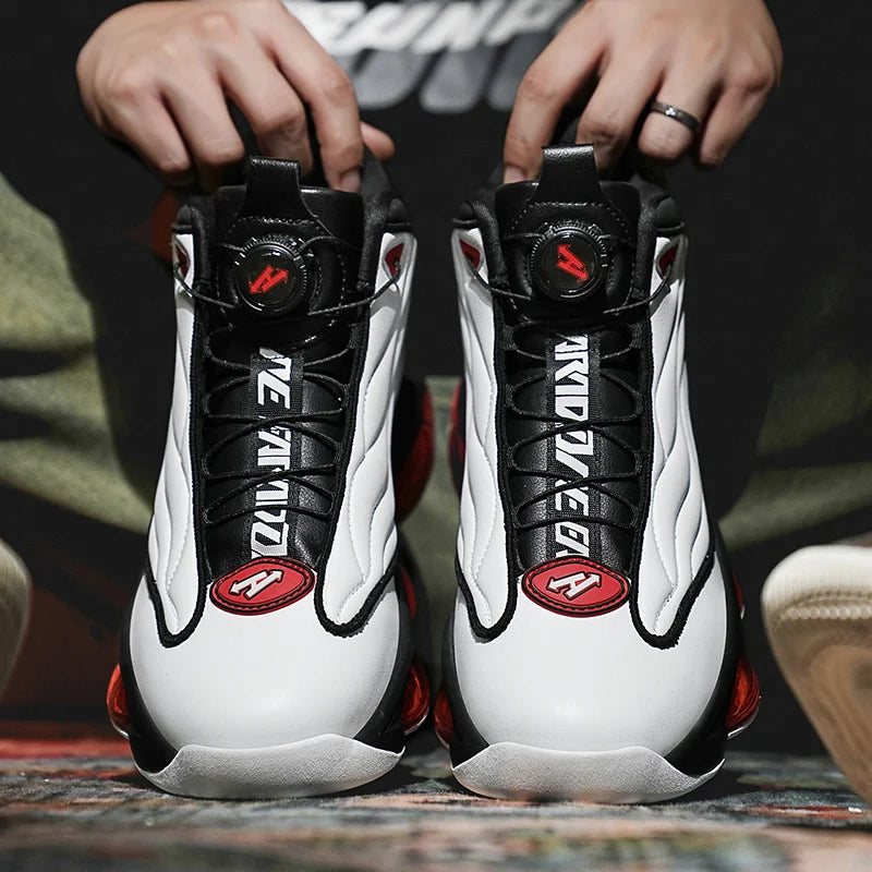 Men's Basketball Shoes Breathable Cushioning Non-Slip Running Gym Training Athletic Sneakers for Women