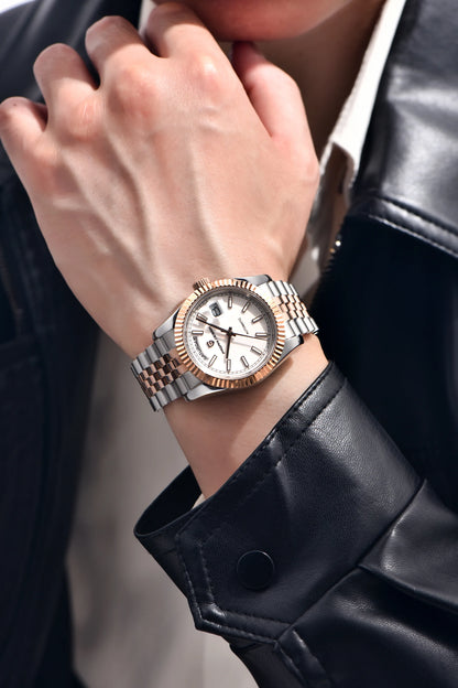 PAGANI DESIGN Enamel Dial 2026 New DD36 Men's Watches Silver Gold Luxury Automatic Watch Men Waterproof Mechanical Wristwatch