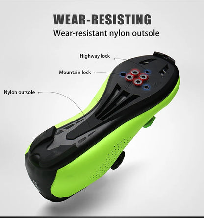 Cycling Sneakers Breathable MTB Shoes Men Women Trail Mountain Bicycle Riding Shoes Sport Road Bike Shoes Spd Pedal Cycle Shoes
