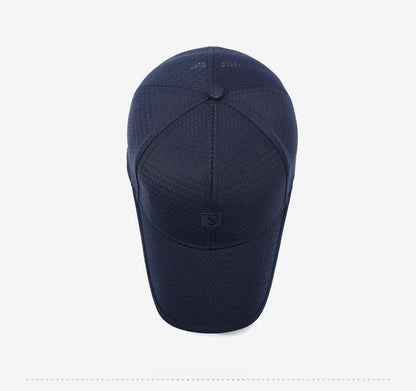 Nouvelle casquette de baseball en maille printemps-été, casquette de sport d'extérieur, casquette respirante anti-UV, casquette simple et décontractée pour homme et femme