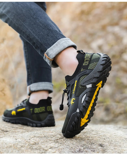 Chaussures décontractées d'été respirantes pour hommes, chaussures de sport pour hommes, confortables et légères, chaussures de sport d'extérieur