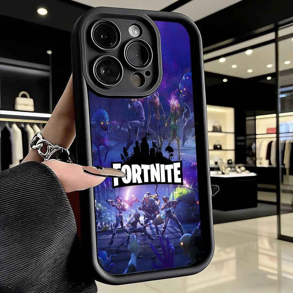 Game Fortnite Phone Case For Samsung Galaxy A17 A07 A06 A26 A16 A06 A35 A55 A25 A05s A15 A54 A34 A36 A24 4G 5G Soft Back Cover