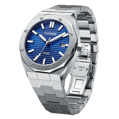 CADISEN Luxury Design 42MM Men Watches Japan MIYOTA 8215 Sapphire Glass Mechanical Automatic Watch Men 100M Waterproof