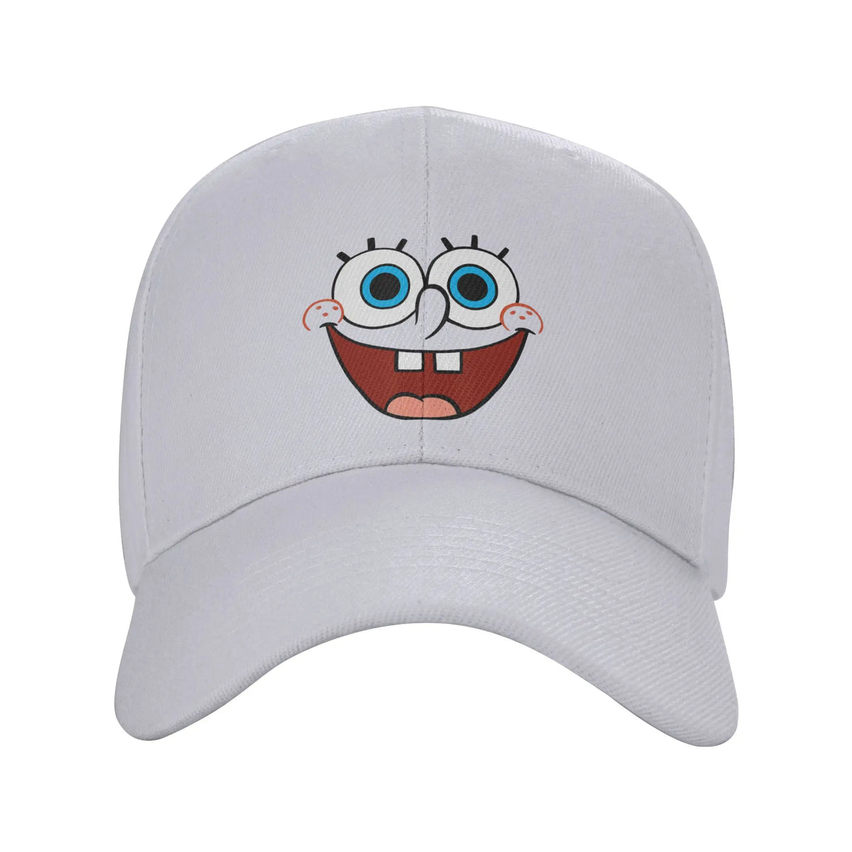 Καπέλο μπέιζμπολ Spongebobs με μεγάλο χαμογελαστό πρόσωπο, ανοιξιάτικο, στυλ y2k, ρετρό καπέλο τύπου «trucker» για ζευγάρια, γυναίκες, τένις, σκέιτ, καπέλα μπέιζμπολ