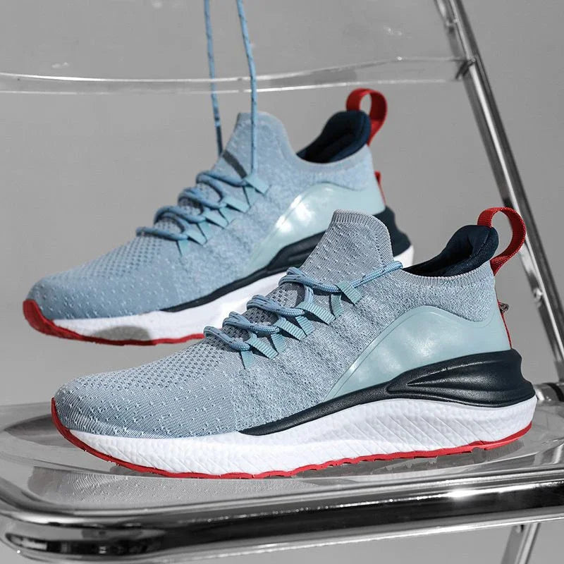 NEW Mijia Sport Shoes 4 Lightweight Ventilated Elastic Knitting Leisure Breathable Non-Slip Running Trainer Sneakers