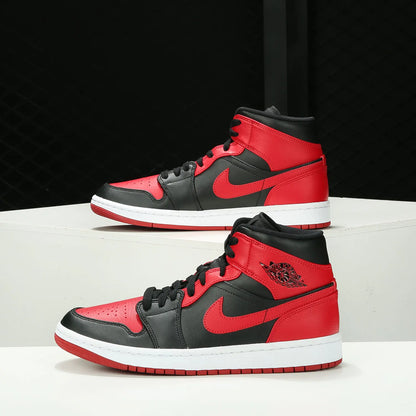 Nike Authentic AIR JORDAN 1 Sapatilhas casuais desportivas clássicas para homem 554724-074
