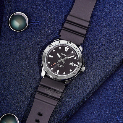 Casio watch for men business fashion resin strap atmospheric waterproof  MTP-VD01-1E