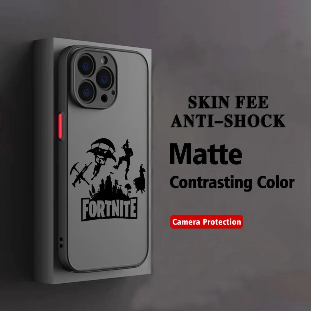 Hot Game F-Fortnite Phone Case For Samsung Galaxy A17 A07 A06 A56 A36 A26 A55 A14 A05 A15 A24 A25 A73 A04 A40E A25 A24 4G 5G