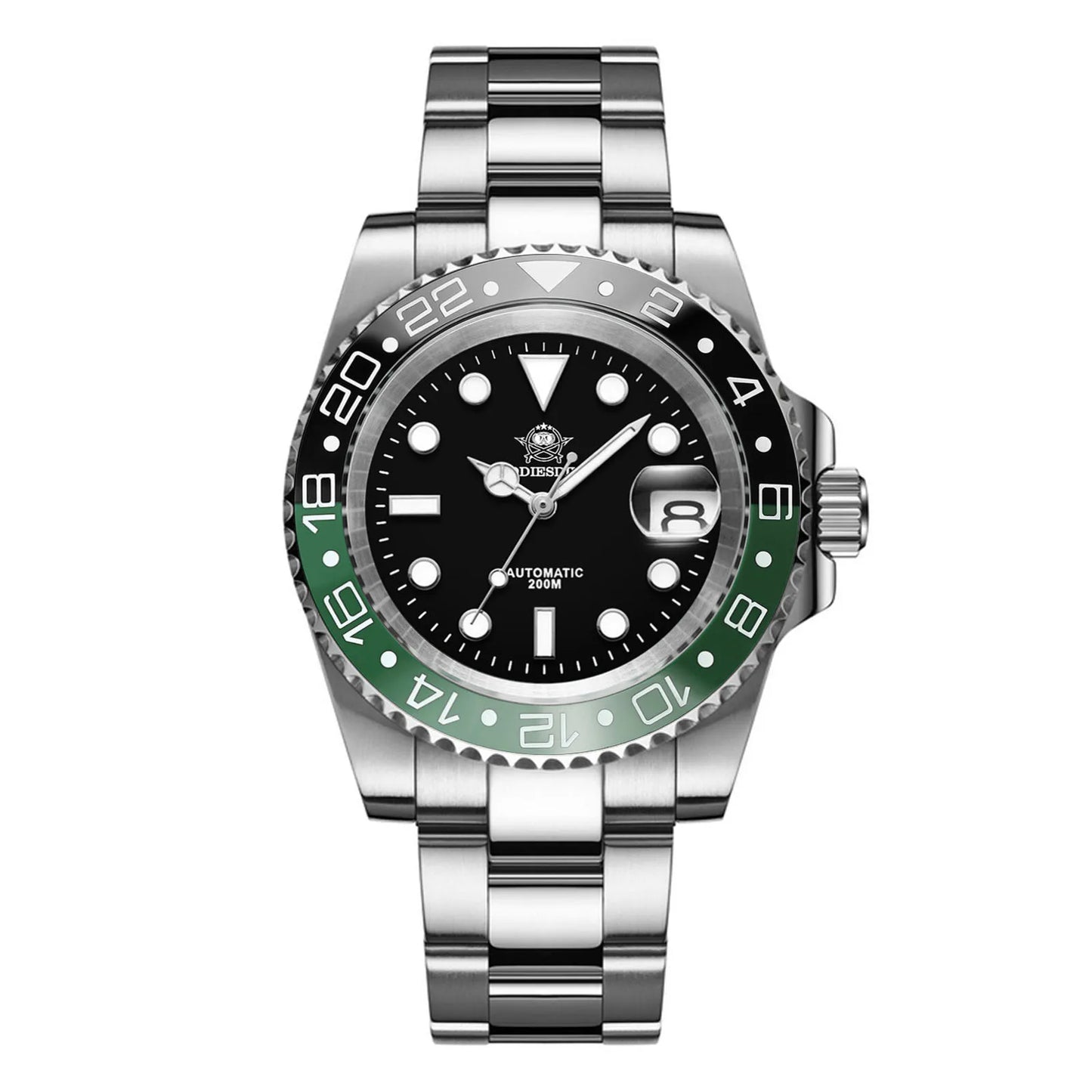 ADDIESDIVE 2025 New Men's Business Watch 200m Water Resistant 8215 Automatic Mechanical Watch Sapphire Crystal Luminous Watch