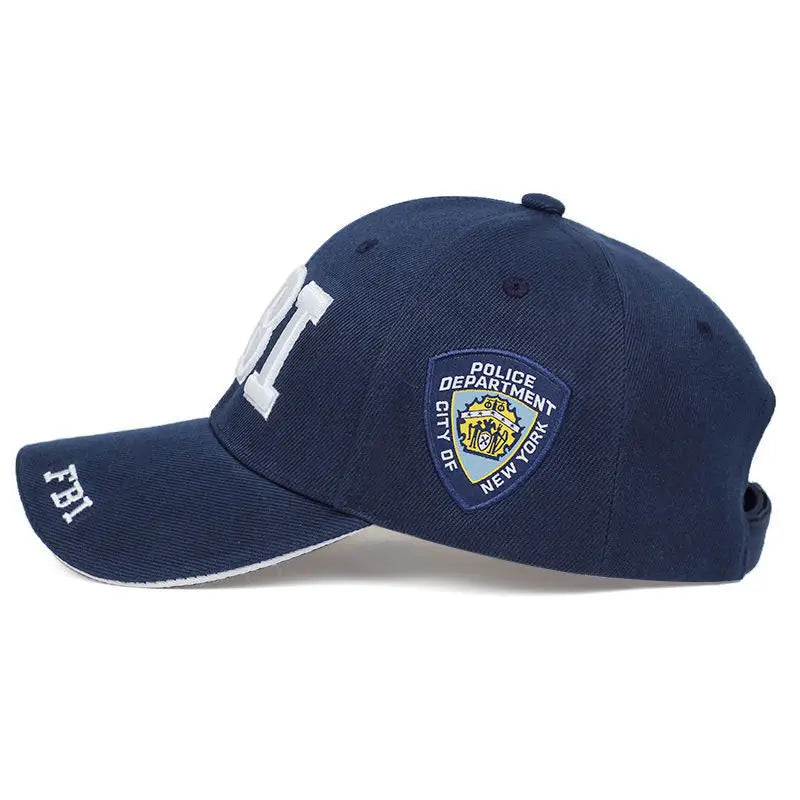 Bonés de basebol Kanye FBI com letras fashion para homem e mulher, pala desportiva, boné snapback e chapéu de sol masculino