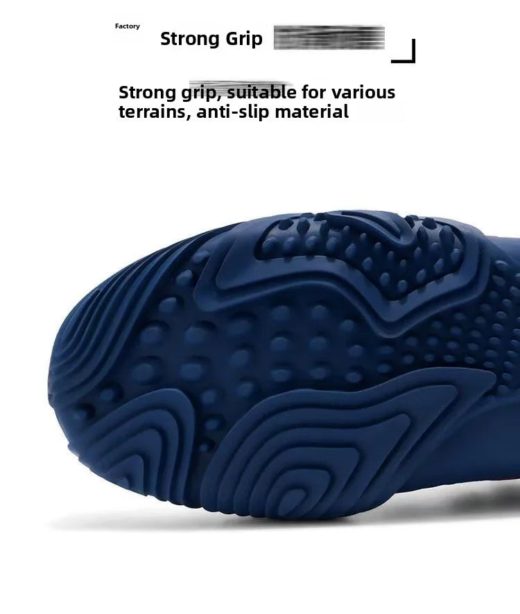 Scarpe da running da uomo traspiranti con tomaia leggera in mesh, suola morbida e confortevole, sneakers sportive casual, calzature estive di tendenza