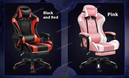 Gaming Chair Ergonomic Gaming Chair Net Coffee Computer Chair Home Reclining Office Comfortable Swivel Gaming Chair