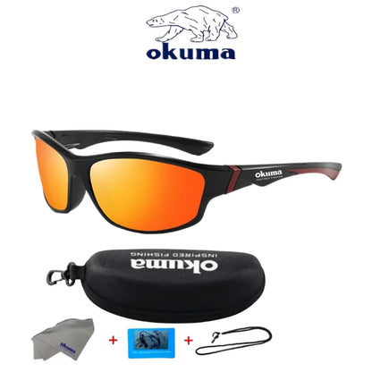 Okum fashion polarized glasses UV400, anti UV, glare, strong light, suitable for cycling, driving, fishing, etc