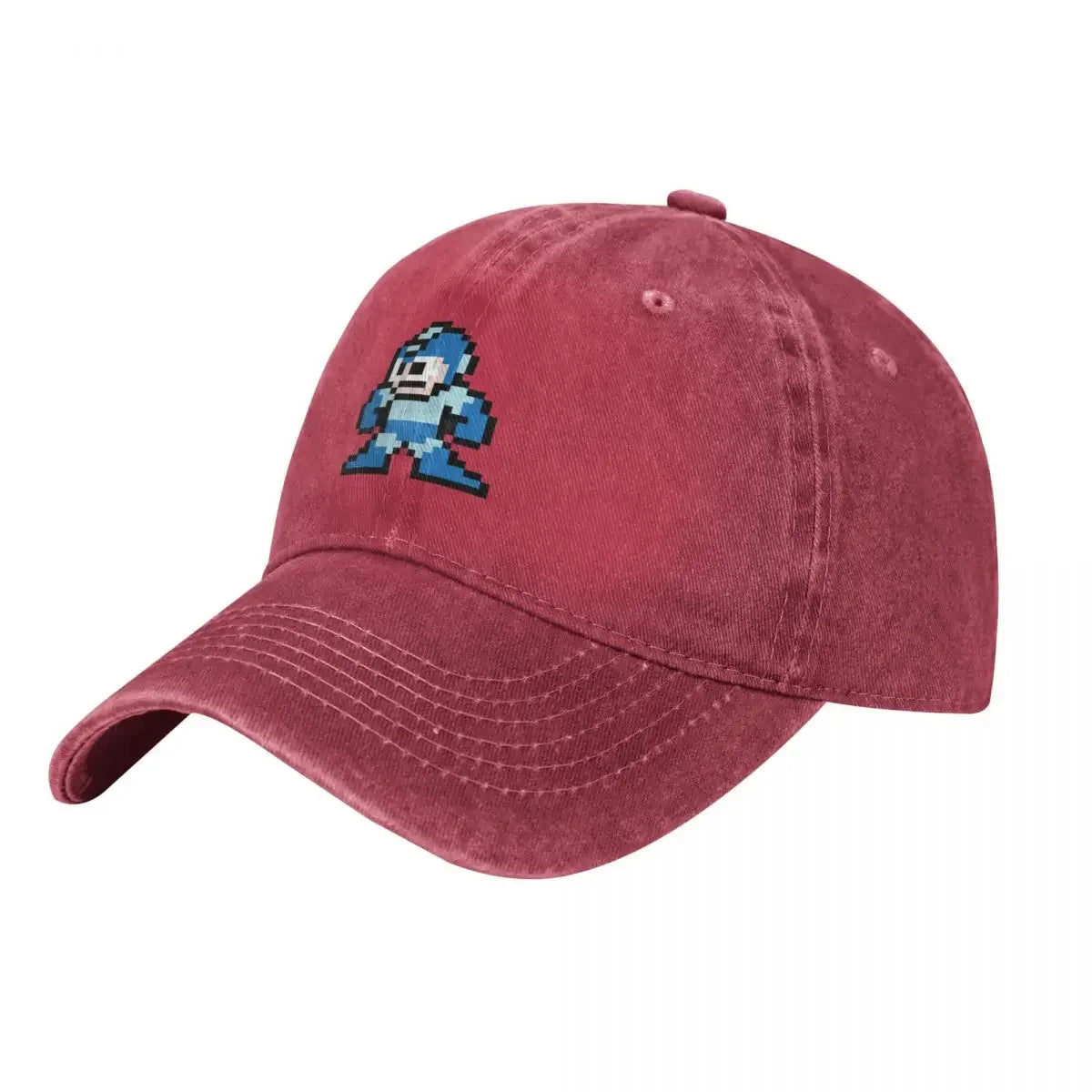 Cappellino da baseball Megaman 8 bit, nuovo, carino, vintage, di lusso, da uomo e da donna